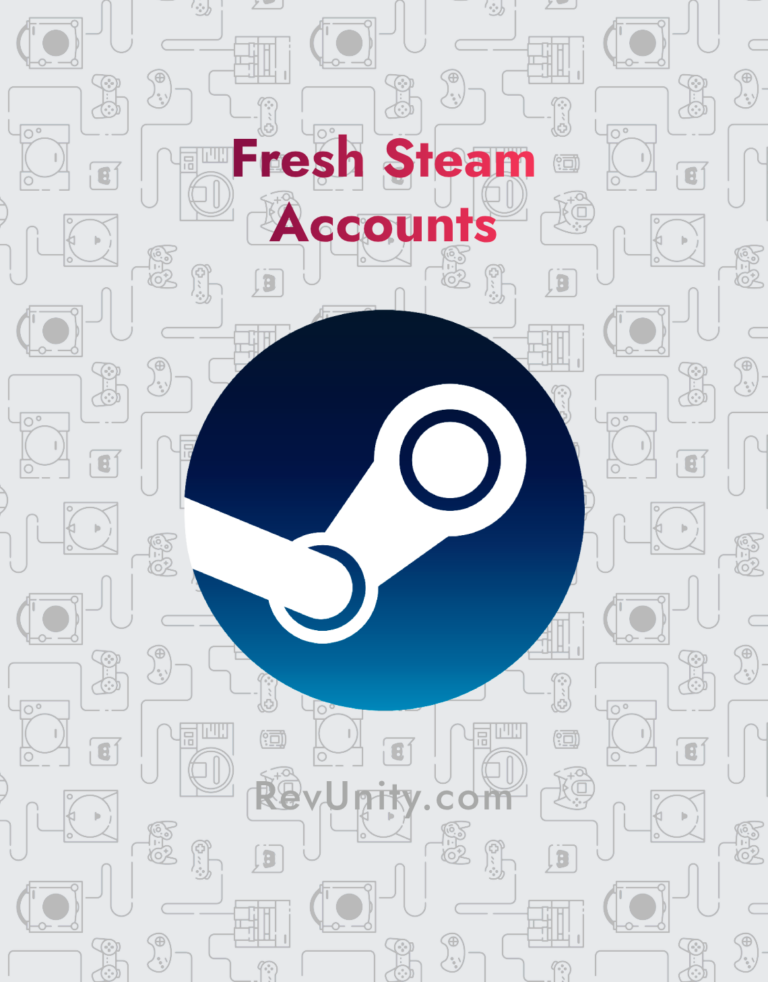 Steam Fresh Account | Cheapest Price Available » RevUnity