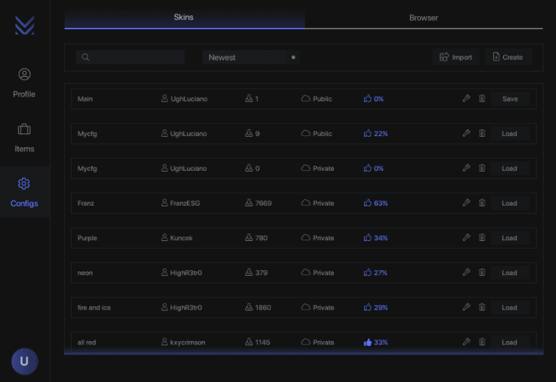 MesaChanger for CS2 - Inventory Changer